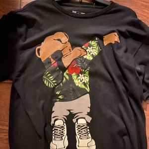 Black drip tour shirt